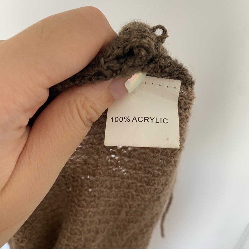 Dual Texture Infinity Scarf - Picture 5 of 5